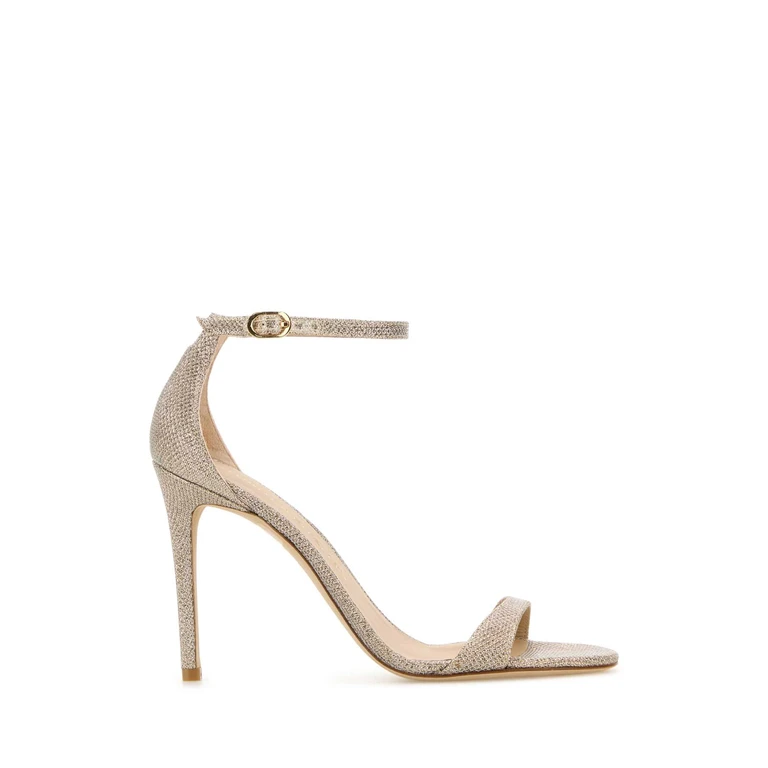 Sandalia Stuart Weitzman Nudist II 75 Negro 8.5