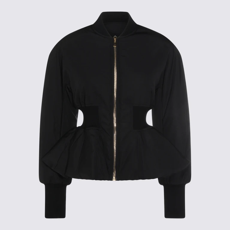 Alaia Jackets Black _pa Ea - Women