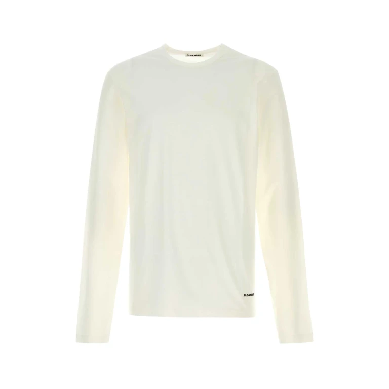 Jil Sander White Cotton T-shirt