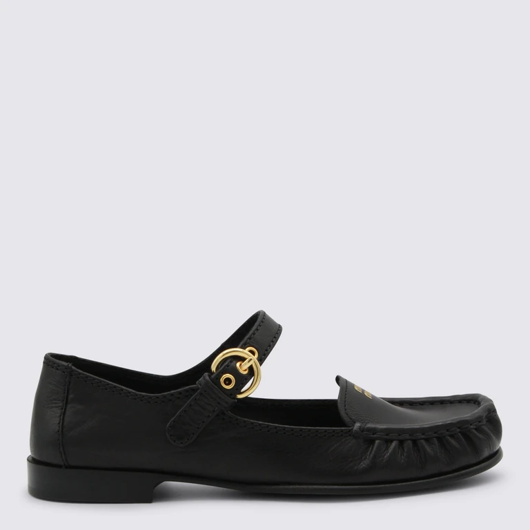 Miu Miu Miu Flat shoes Black _cover Le Sole Le/el - Women