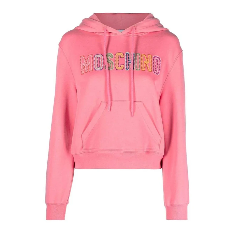 Moschino Logo Zip Hoodie