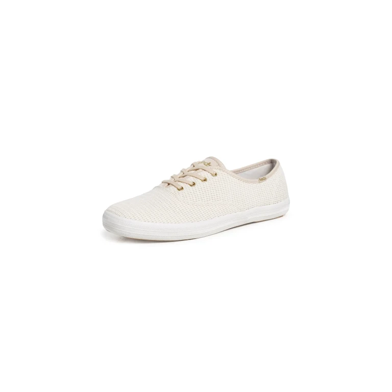 Keds Champion Cotton Mesh Sneakers Snow White 9