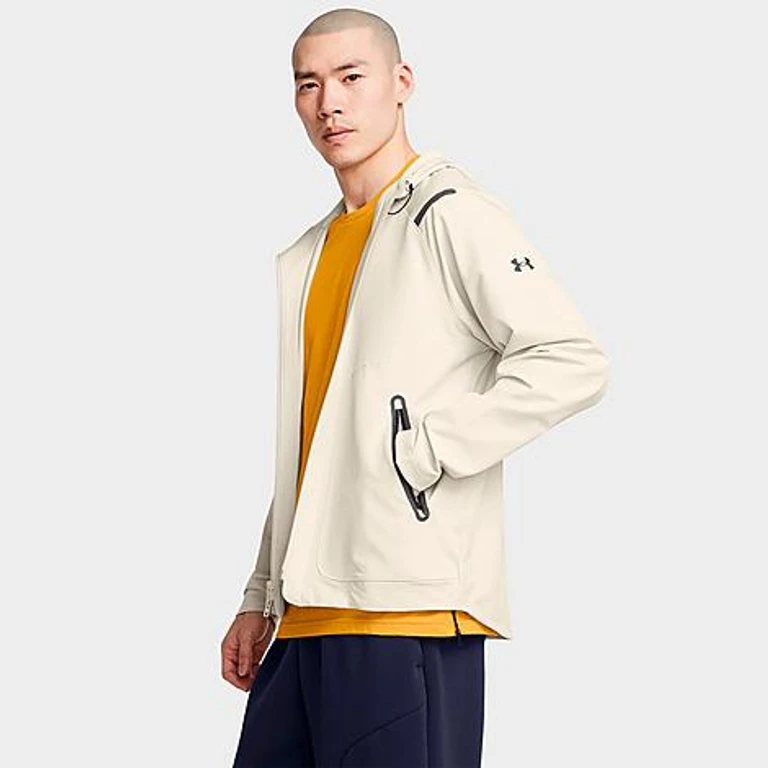 Under Armour Men's Unstoppable Jacket in Summit White/Black Size: XS