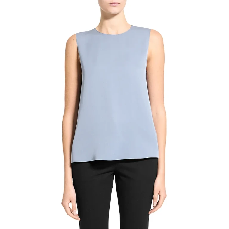 Theory Silk Sleeveless Top