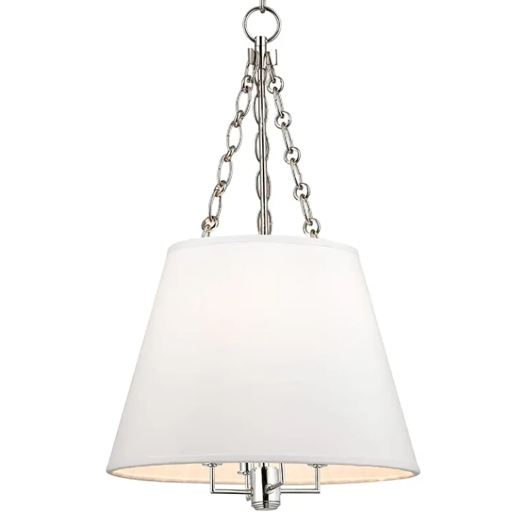 Burdett 4-Light 24" Pendant Light in Polished Nickel