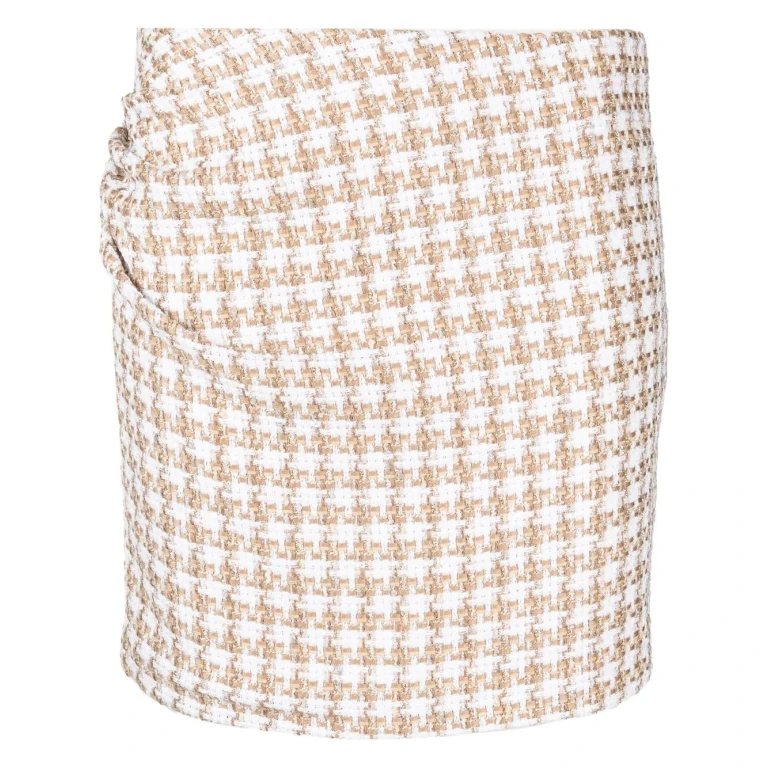 IRO Garna Cotton Blend Silk Mini Skirt