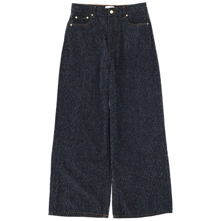 Ganni Jean Droit - Bleu