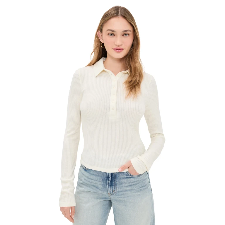 PAIGE Eden Top Ivory L