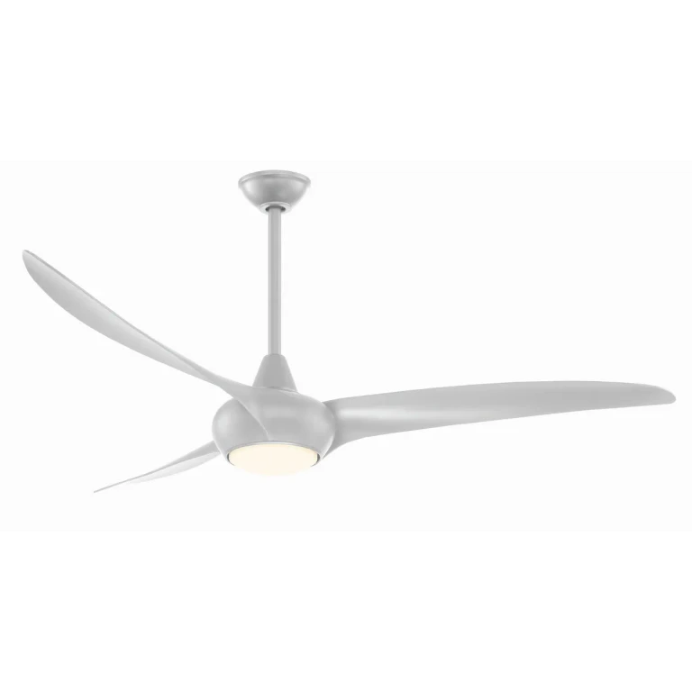 Silver 65" Ceiling Fan from the Light Wave 65" Collection