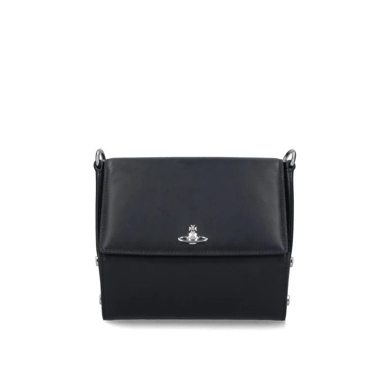 Bolso de Hombro Vivienne Westwood - Negro