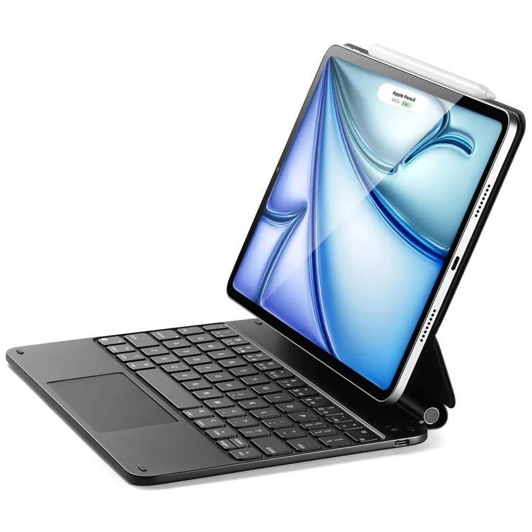 ESR 亿色 Rebound 磁吸键盘保护套 (适用于 iPad Air 11英寸 2024) - 德语布局