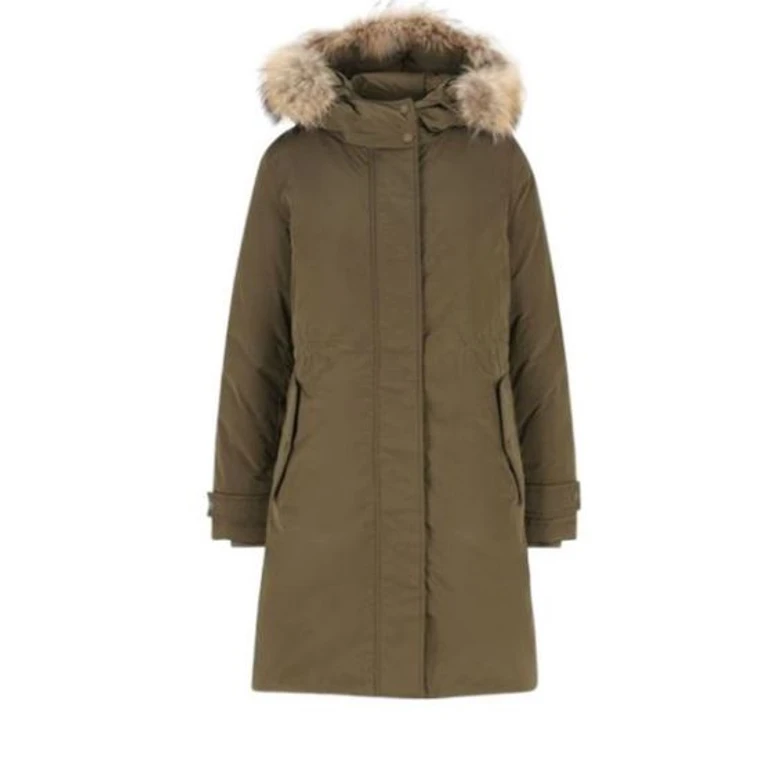 Woolrich Coats Green Pl Pa - Women