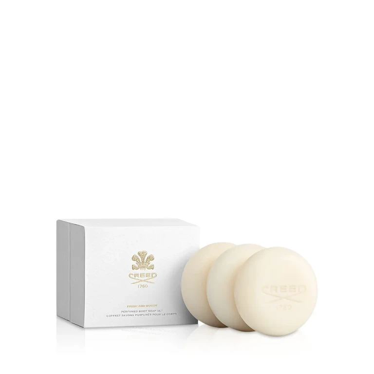 Creed Fresh & Woody Perfumed Body Soap Set