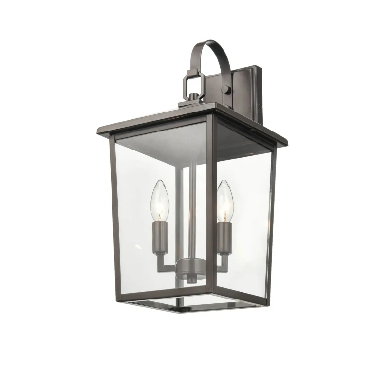 Millennium Fetterton 2-Light Outdoor Hanging Light in Powder Coat Bronze