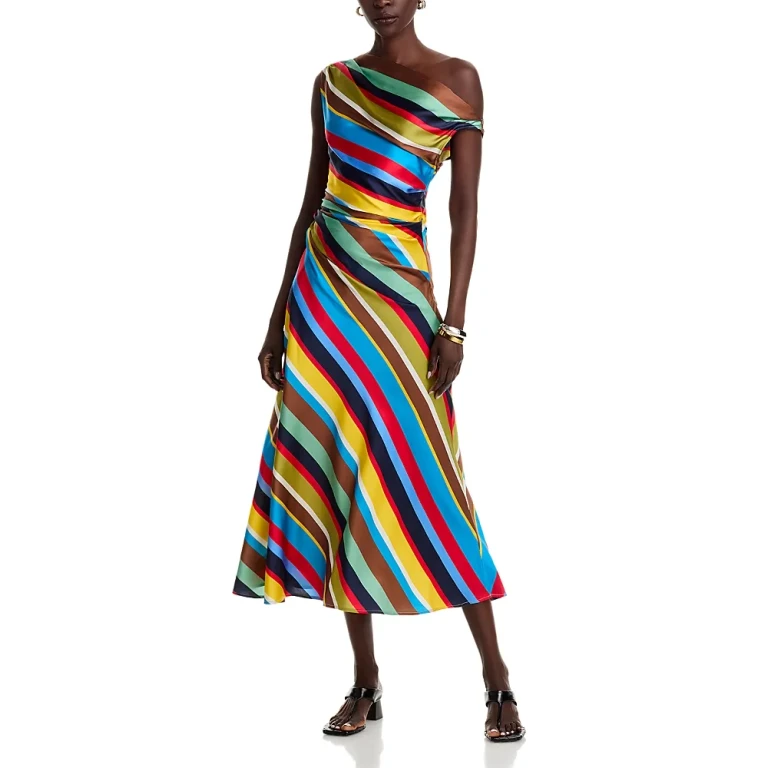 Staud Phare Silk Dress