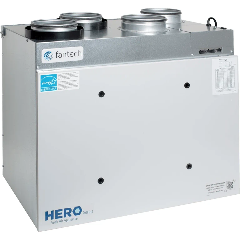 Fantech HERO 150H-EC 176 CFM Heat Recovery Ventilator w/EC Motor