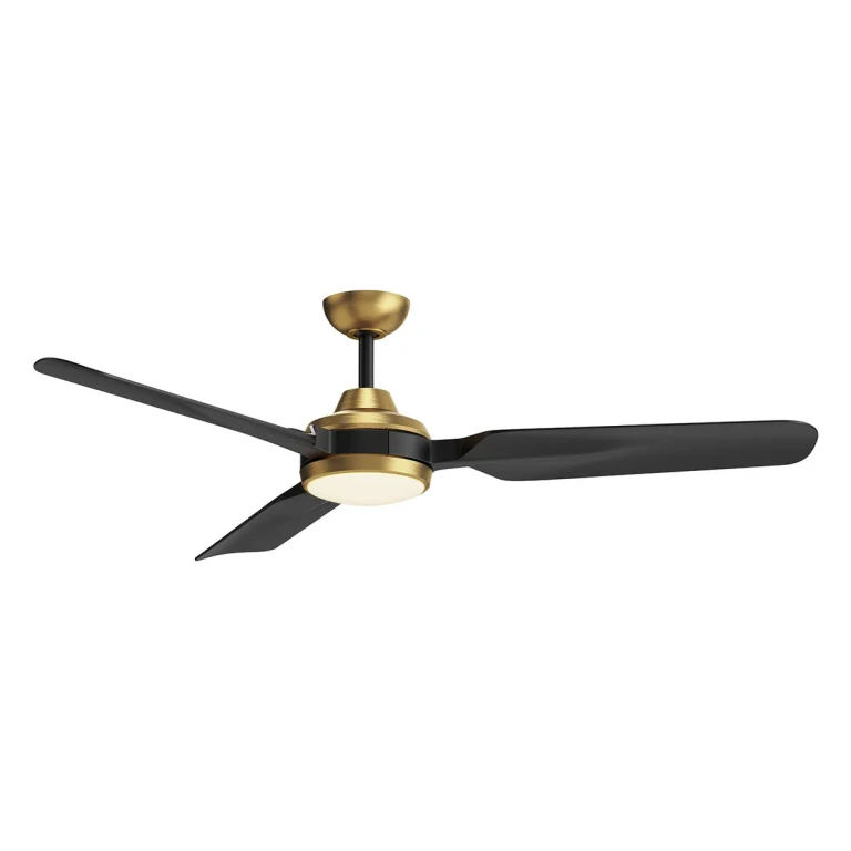 Brushed Gold 60" Ceiling Fan from the Fermont Collection
