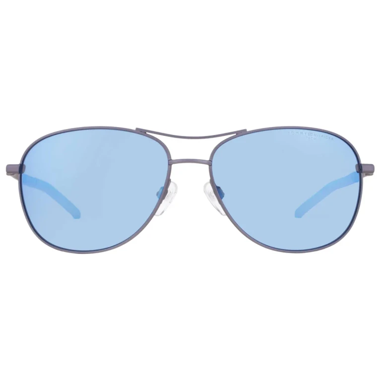 Tommy Hilfiger Blue Multilayer Pilot Mens Sunglasses TH 2023/S 0R80/ZS 59