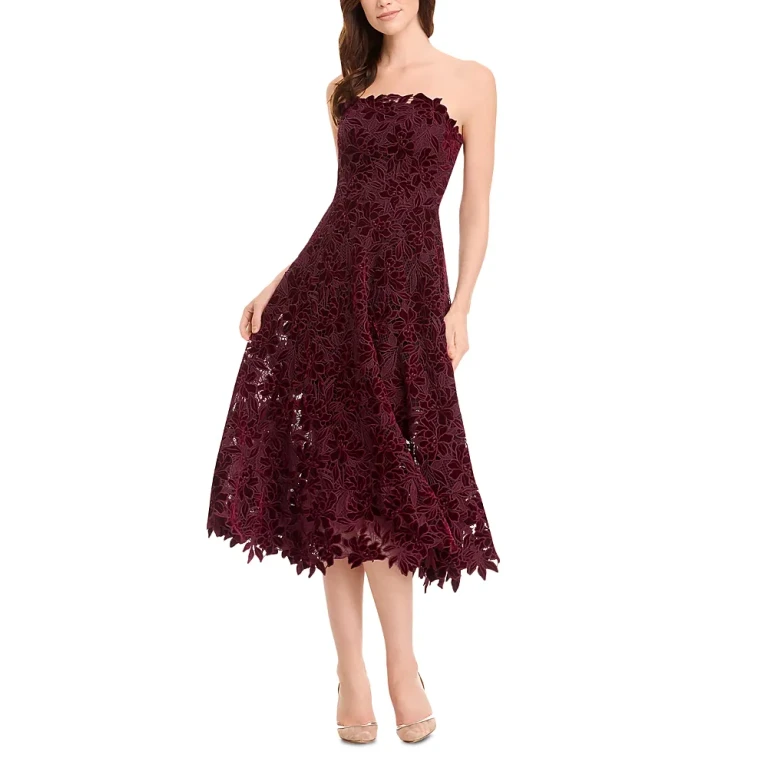 Dress the Population Kailyn Strapless Lace Dress