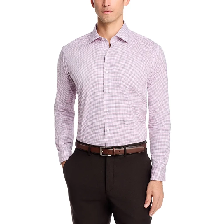 Peter Millar Conway Crown Long Sleeve Button Front Shirt