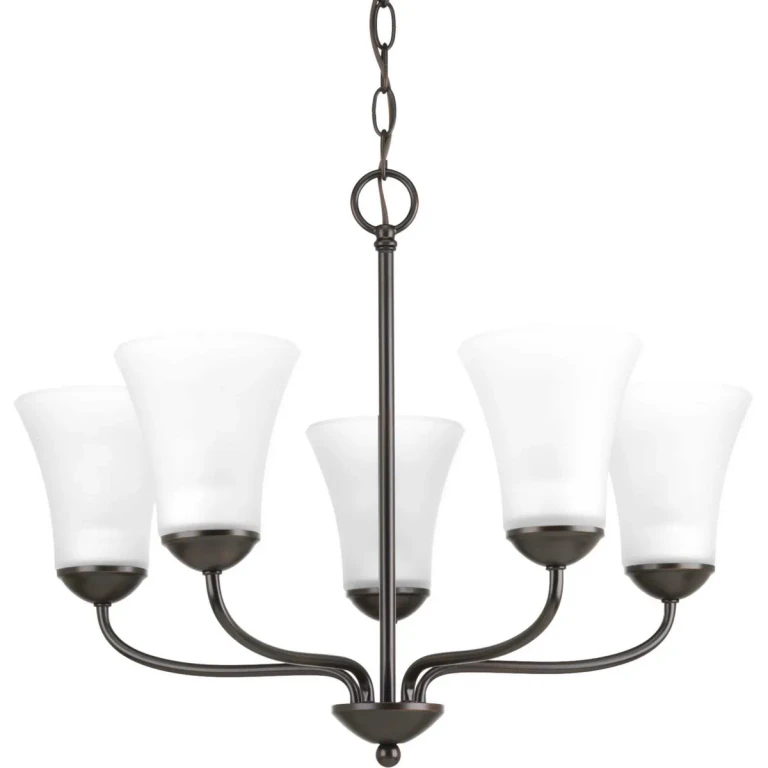 Antique Bronze Five Light Chandelier from the Classic Collection
