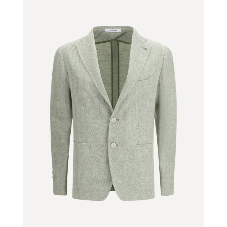 TAGLIATORE Cotton and linen Blazer Male 52