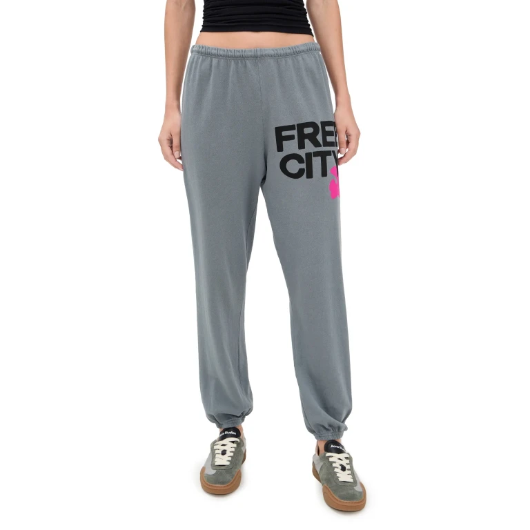 FREECITY Freecity Large Sweatpants Grey Art XS