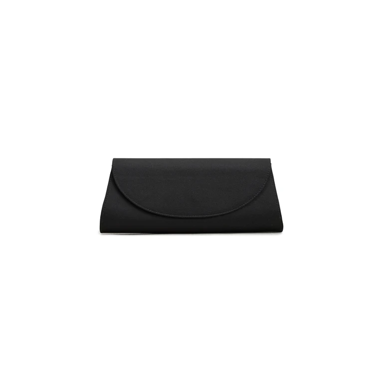 Hunting Season Opera Clutch in Satin Black One Size