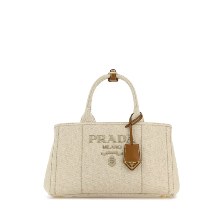 Sand Canvas Shopping Bag