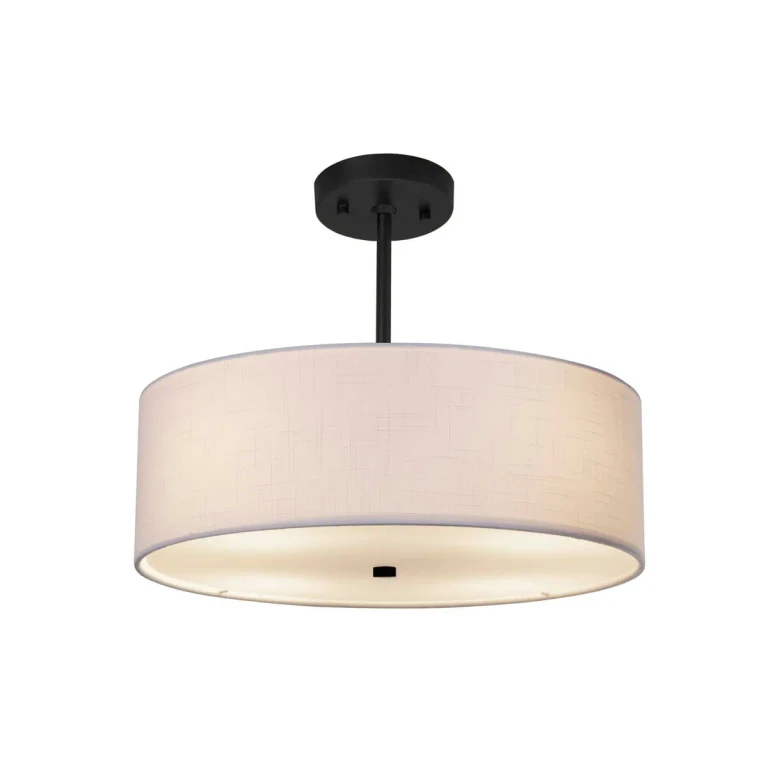 Matte Black Pendant from the Textile Collection