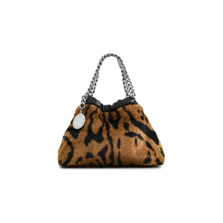 Stella McCartney Falabella Mini Drawstring Bag Light Lime Green One Size