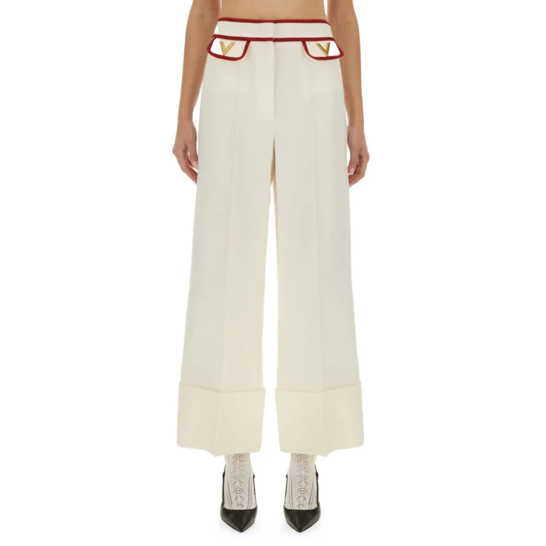 Pants Woman color Ivory (7B3RB6541CFAS0)