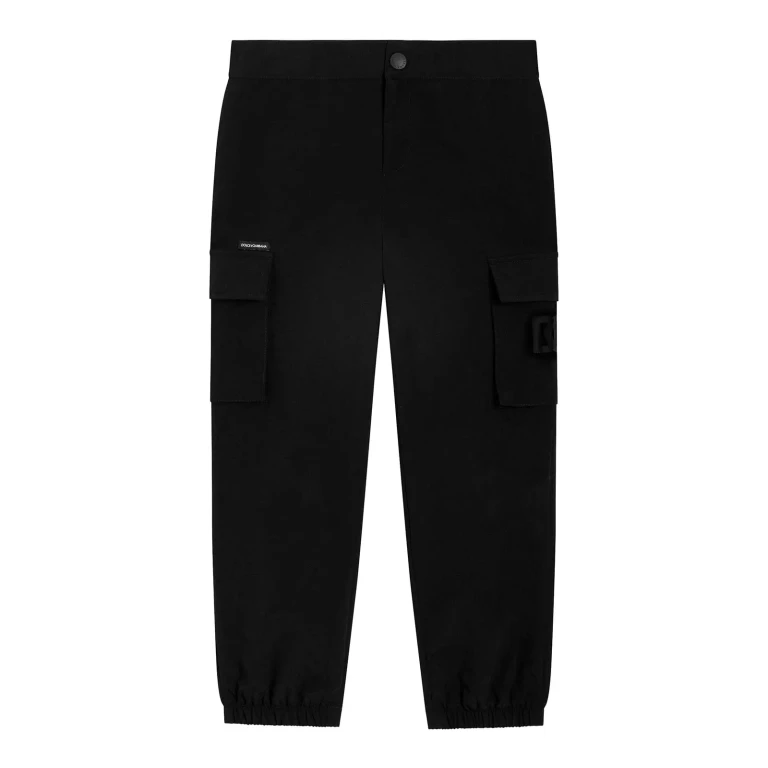 Dolce & Gabbana Jr Pantalons Décontractés - Noir