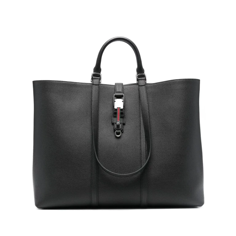 Bolsa Tote Grande Gucci com faixa Web