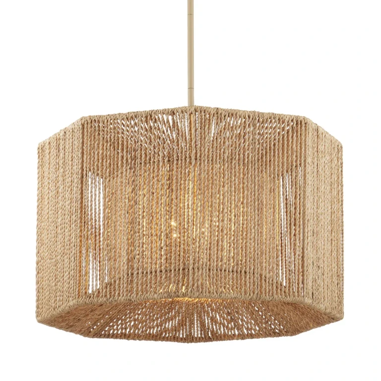 Beige Natural Chandelier from the Mereworth Collection