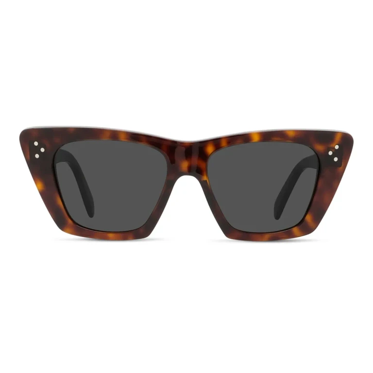 Celine 3 Dots Cl40187i - Red Havana Sunglasses