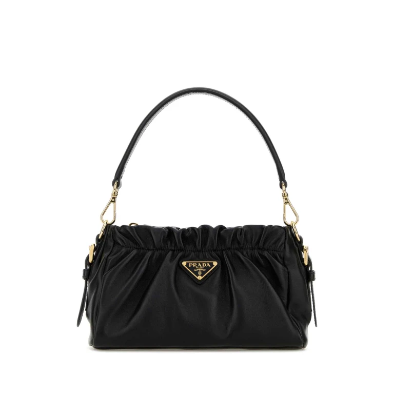 Black Nappa Leather Handbag