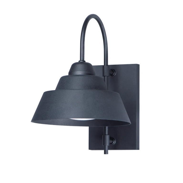 Maxim Shoreline Outdoor Wall Light in Black