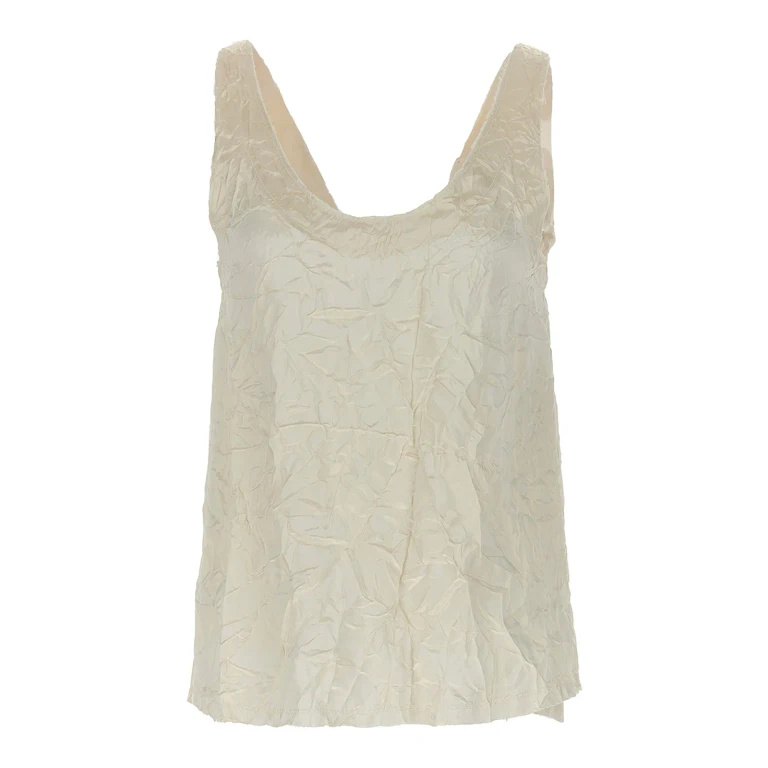 Lanvin Splitted Tank Top