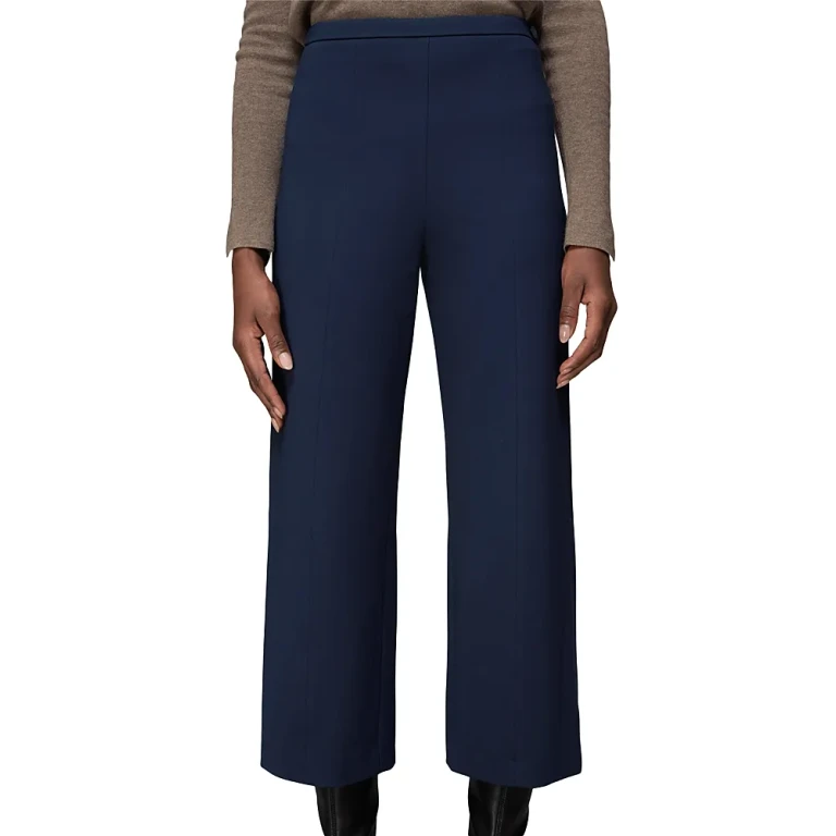 Whistles Camilla Cropped Wide Leg Pants
