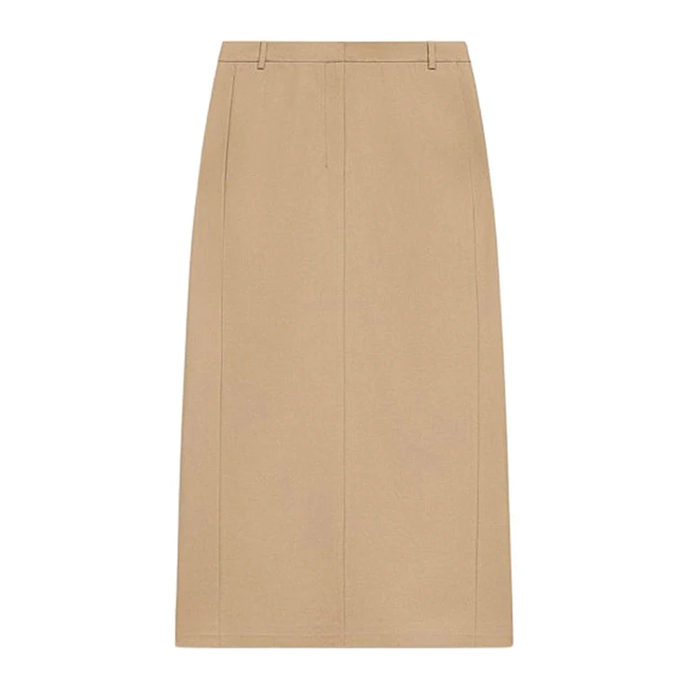 Theory Jupe Midi - Camel