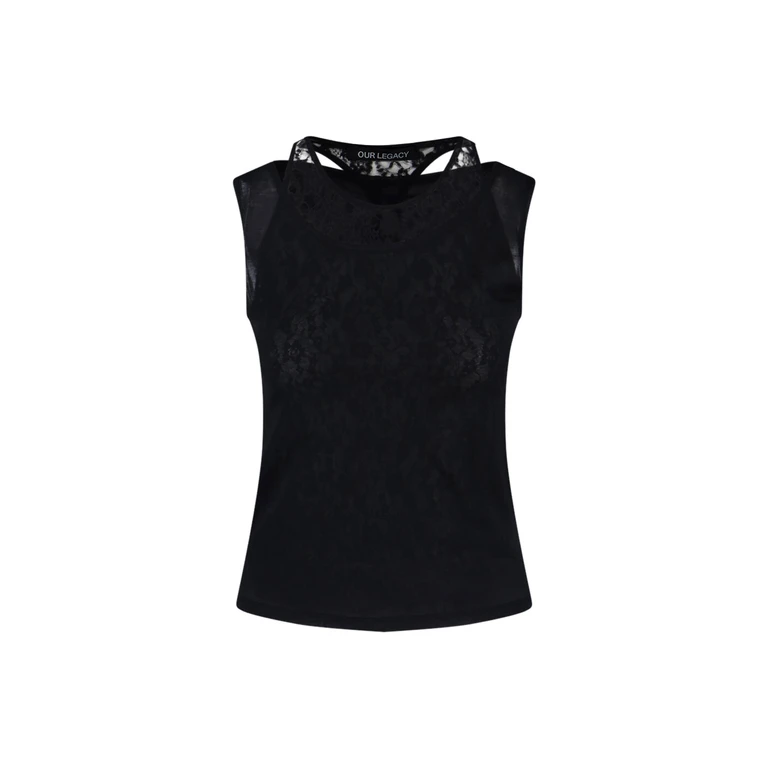 Our Legacy Top Black Cotton - Women