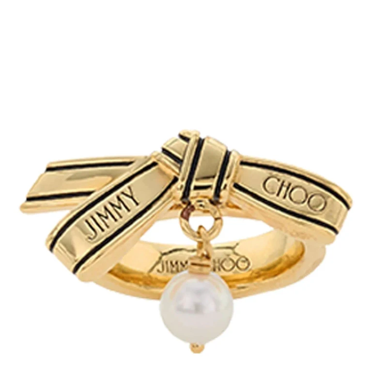 Jewel Woman color Gold (RIBBONRINGJKIGOLD/BLACK/WHITE)