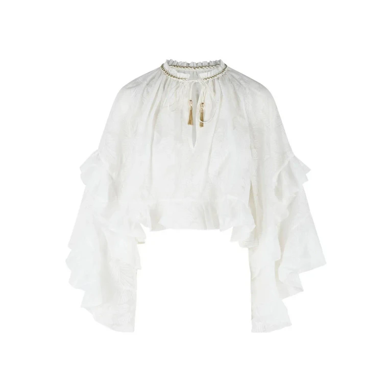 Zimmermann Blouse - Blanc