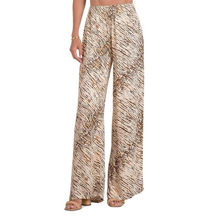 Elan Printed Wide Leg Pants