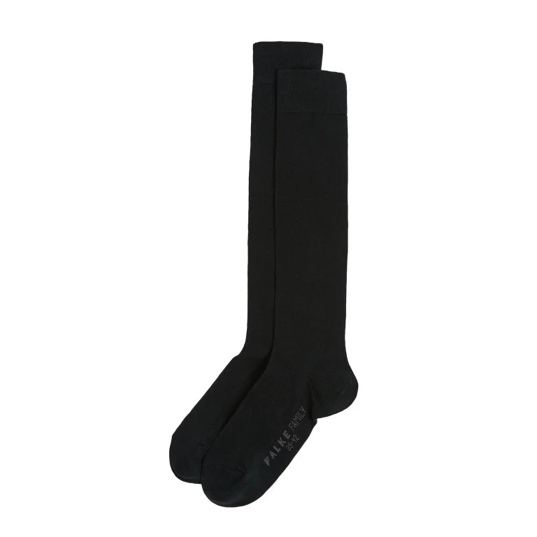 Falke Family Knee High Socks Black 35-38