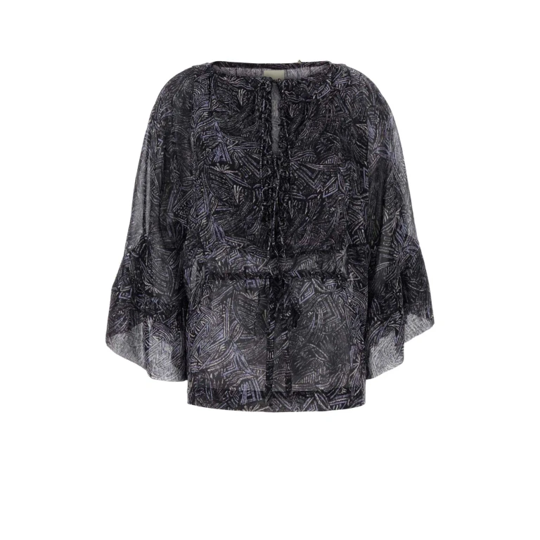 Isabel Marant Printed Silk Tekia Blouse