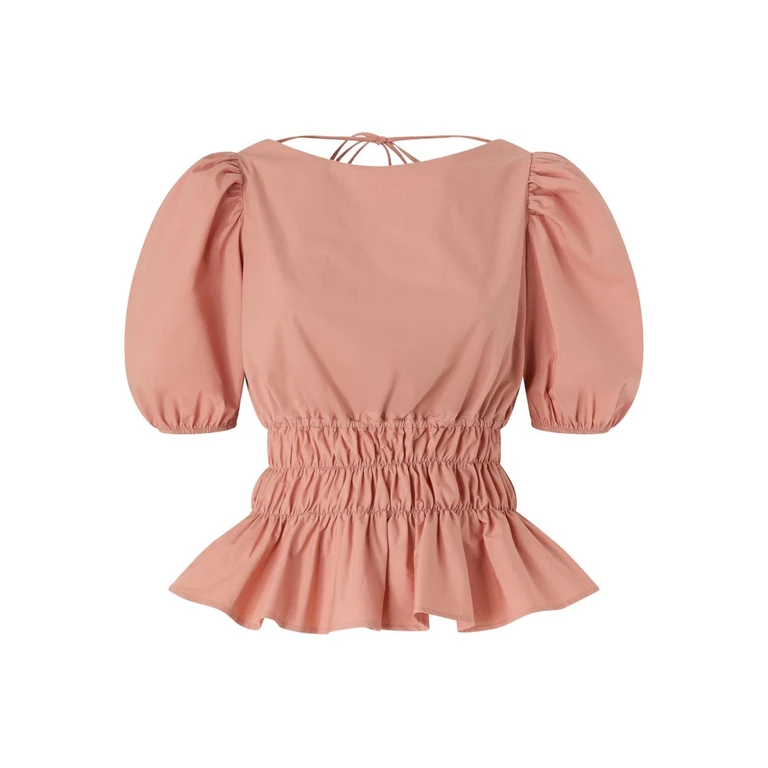 Pinko Top Rosa Sughero Co Ea - Women