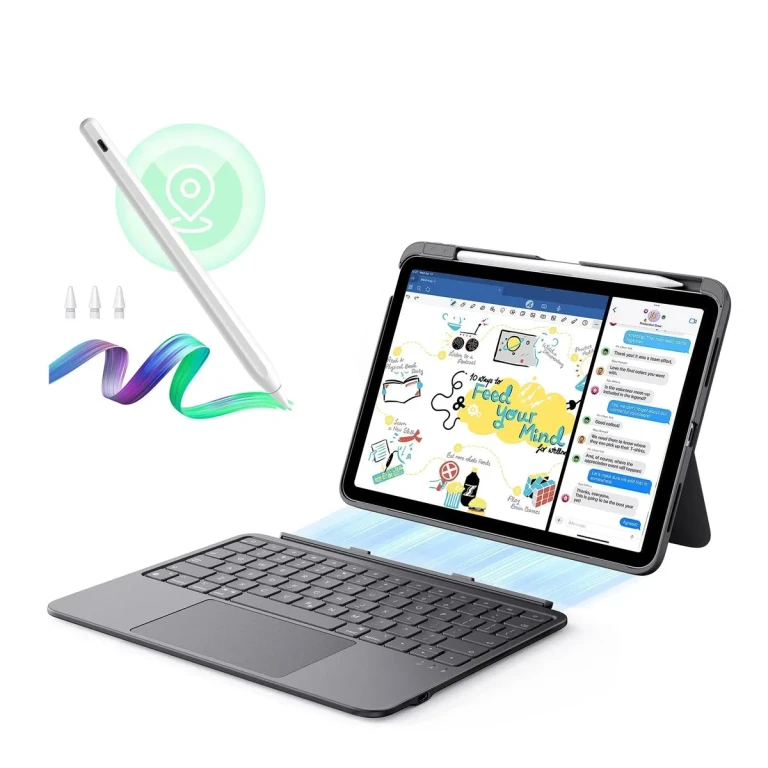 iPad Air 11" (6. Gen) 2024 Flex-Tastaturhülle (abnehmbar) Pencil Bundle - DE Layout -Dark Gray - DE Layout-Dark Gray