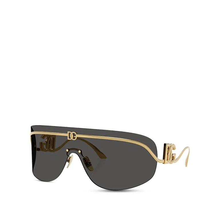 Dolce & Gabbana Pillow Shield Sunglasses, 140mm